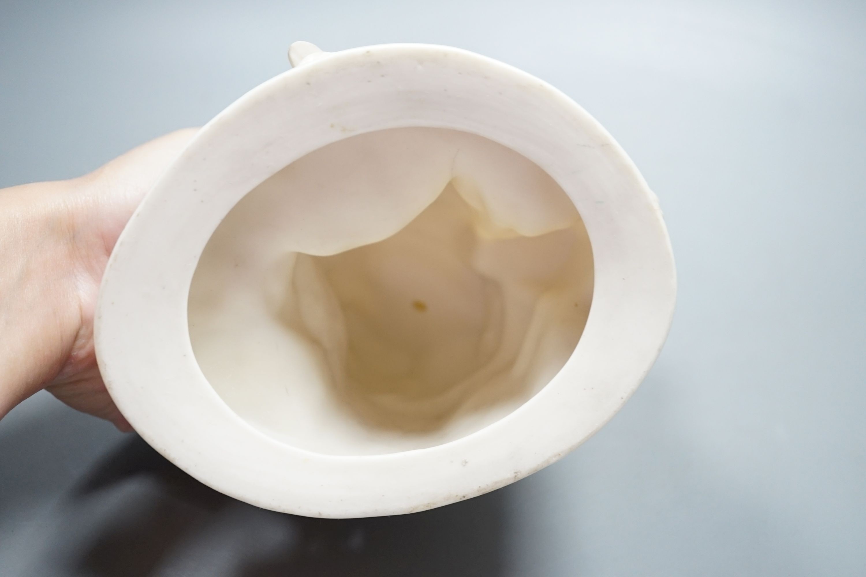 A mid 19th century Parian group, possibly Samuel Alcock, 22cm